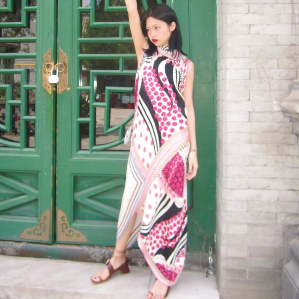 Silk dress